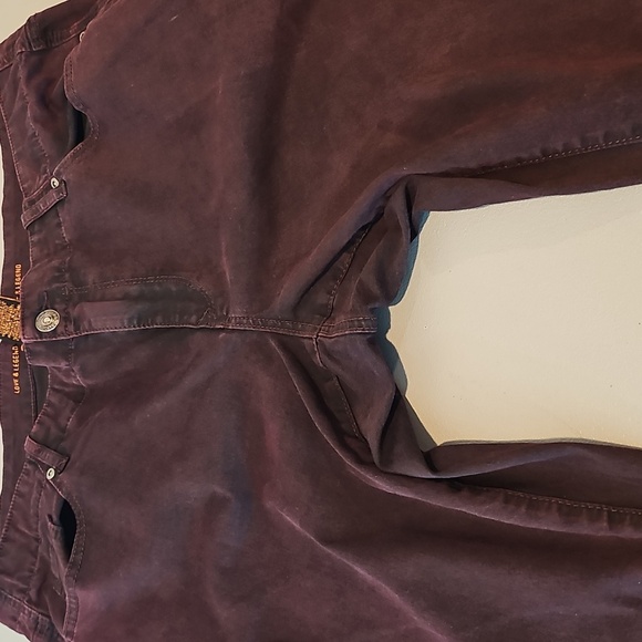 Love & Legend 41x31 Maroon Skinny Jeans - Picture 5 of 6